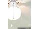 Close up of a ceiling fan attached to a white ceiling at 456 Harmony Grove Rd, Lilburn, GA 30047