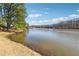 Scenic water view with lush shoreline, mature trees, and inviting reflections of the sky at 465 Woodbrook Ways, Lawrenceville, GA 30043