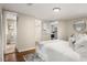 Comfortable main bedroom with adjoining bathroom, and access to a small kitchenette at 1195 Cameron Ct, Atlanta, GA 30306