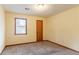 Comfortable bedroom with neutral walls, carpet, and a window with blinds at 3440 Quinn Ridge Dr, Snellville, GA 30039