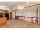 Open concept dining area with vaulted ceilings and a modern chandelier at 3440 Quinn Ridge Dr, Snellville, GA 30039