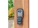 Exterior shot showcasing the keypad access to the home, which could be great for renters at 3440 Quinn Ridge Dr, Snellville, GA 30039