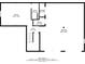 Floor 1 - Floor plan outlining the measurements and layout of the floor at 3440 Quinn Ridge Dr, Snellville, GA 30039