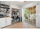Bright eat-in kitchen area with access to the backyard through sliding glass doors and a well-organized pantry at 4003 Maple Ridge Nw Ln, Acworth, GA 30101