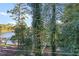 Scenic view of a tranquil lake framed by lush trees, offering a serene and picturesque setting at 3441 Shoreland Dr, Buford, GA 30518