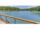 Beautiful lake view from the deck with clear, calm waters and tree-lined shorelines at 3441 Shoreland Dr, Buford, GA 30518