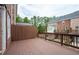 Large wooden deck perfect for outdoor entertaining at 4503 Kendall Way, Roswell, GA 30075