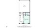 First floor plan showing garage, bedroom, foyer, bathroom, walk-in closet and storage at 4503 Kendall Way, Roswell, GA 30075
