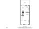 Detailed second-floor plan showcasing the layout of the townhome including the room dimensions at 4503 Kendall Way, Roswell, GA 30075