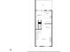 Main level floor plan with kitchen, dining area, living room, deck, and bathroom at 4503 Kendall Way, Roswell, GA 30075