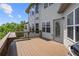 Wooden deck featuring scenic views and space for entertaining at 5075 Havenbrooke Ct, Cumming, GA 30040
