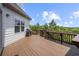 Spacious wooden deck offers outdoor dining and grilling at 5075 Havenbrooke Ct, Cumming, GA 30040