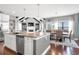 Kitchen with granite countertops and stainless steel appliances at 5075 Havenbrooke Ct, Cumming, GA 30040