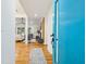 Bright entryway with hardwood floors leads to the living room at 3356 Thornewood Dr, Atlanta, GA 30340