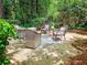 This patio space is the perfect spot to relax and enjoy the beautiful surrounding greenery at 773 N Superior Ave, Decatur, GA 30033