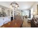 Open living area with a view of the kitchen and dining space at 1164 Baylor Nw St, Atlanta, GA 30318