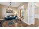 Cozy living room with hardwood floors, stylish furnishings, and elegant decor for comfortable living at 4266 Suwanee Brook Ct, Buford, GA 30518