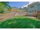 A well-maintained lawn and tiered garden beds enhance this home's outdoor charm at 3897 Tanbark Ct, Marietta, GA 30066