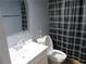 Bathroom featuring a white vanity, new fixtures, and a mirror at 1993 Whitehall Forest Ct, Atlanta, GA 30316