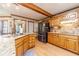 Lovely kitchen featuring granite countertops and stainless steel refrigerator and appliances at 3040 Sandy Creek Ct, Loganville, GA 30052