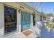 Stylish front door with glass inserts and decorative hardware at 3310 Bryan Way, Marietta, GA 30008