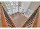 Living room with fireplace and large windows at 3451 Falls Branch Ct, Buford, GA 30519