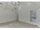 Bright bedroom featuring vaulted ceiling with a view to the Primary bath at 4459 Grady Smith Rd, Loganville, GA 30052
