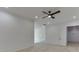 Open bonus room featuring hardwood floors, crown molding, and recessed lighting at 4459 Grady Smith Rd, Loganville, GA 30052