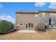 Backyard and patio with outdoor furniture at 5621 Cobblestone Creek Ave # 14, Mableton, GA 30126