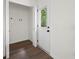 Mudroom features laundry hookups and an exterior door for easy access to the outside at 4651 Palm Dr, Douglasville, GA 30135