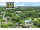 Aerial shot of home and neighborhood with inset views of property and town at 236 Ridge Nw Ave, Marietta, GA 30064