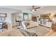 Large bedroom with wood floors, a ceiling fan, and lots of natural light coming in the window at 236 Ridge Nw Ave, Marietta, GA 30064