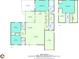 Detailed floor plan showcasing the layout of this 2447 sq ft home with two floors and measurements included at 236 Ridge Nw Ave, Marietta, GA 30064