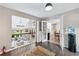 Inviting living room with an open layout and views of the backyard at 1005 Wellers Ct, Roswell, GA 30076
