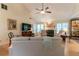 Cozy living room with fireplace, vaulted ceilings and lots of natural light at 1115 Hunters Creek Ct, Lawrenceville, GA 30043