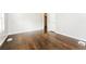 This bedroom showcases refinished hardwood floors, neutral paint and natural light at 1381 Benteen Way Southeast, Atlanta, GA 30315