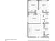 Second floor plan includes bedrooms, closets, and bathrooms at 2717 Hearthstone Cir, Marietta, GA 30062