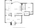 Detailed floor plan showcasing the layout of the first floor including kitchen, living, dining, and Gathering rooms at 2537 Sori Dr, Buford, GA 30519
