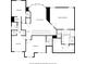 Detailed floor plan showcasing the layout of the second floor including bedrooms and bathrooms at 2537 Sori Dr, Buford, GA 30519
