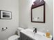 Charming powder room featuring a stylish mirror, modern sink, and elegant fixtures at 3585 Roxboro Ne Rd # 2, Atlanta, GA 30326