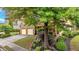Charming home featuring a stone facade, a two-car garage, and meticulously landscaped front yard at 123 Patrick Way, Marietta, GA 30064