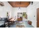 Bright home office with wooden desk, ample natural light, and unique ceiling at 1706 Remington Rd, Atlanta, GA 30341