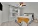 Inviting bedroom with a cozy bed, natural light, and a serene atmosphere, perfect for rest and relaxation at 7190 Tributary Ct, Cumming, GA 30040