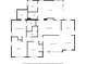 Detailed floor plan showcasing the layout of the home, including bedrooms, bathrooms, kitchen, and living spaces at 755 Monticello Se Way, Marietta, GA 30067