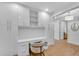 Home office with custom built-ins, a workstation, and ample storage at 2425 Peachtree Ne Rd # 902, Atlanta, GA 30305