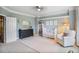 Charming Bedroom with a crib, dresser, comfortable chair, and soft, light colors at 1040 Emory Parc Pl, Decatur, GA 30033