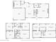 Floor plans showing main floor, second floor, and basement layouts at 280 E Valley Dr, Marietta, GA 30068