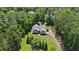 Elevated view of property displaying a mature lawn and canopy of trees in an established neighborhood at 380 Russell Rd, Lawrenceville, GA 30043