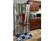 Stainless refrigerator with ice maker alongside cabinets and countertops at 2080 Belmont Cir, Conyers, GA 30012