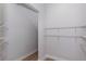 Walk-in closet with wire shelving and hardwood floors at 3286 Bachelor Street, East Point, GA 30344